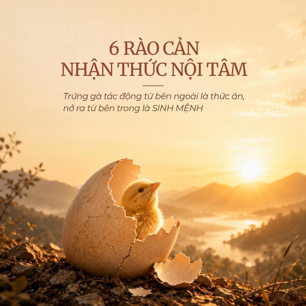 6 RÀO CẢN NHẬN THỨC NỘI TÂM