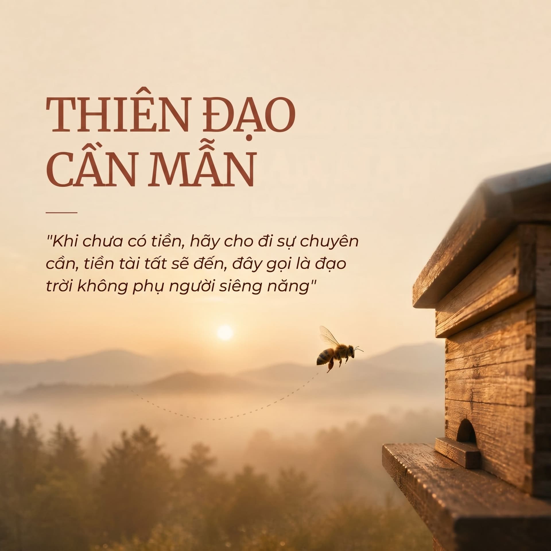 THIÊN ĐẠO CẦN MẪN